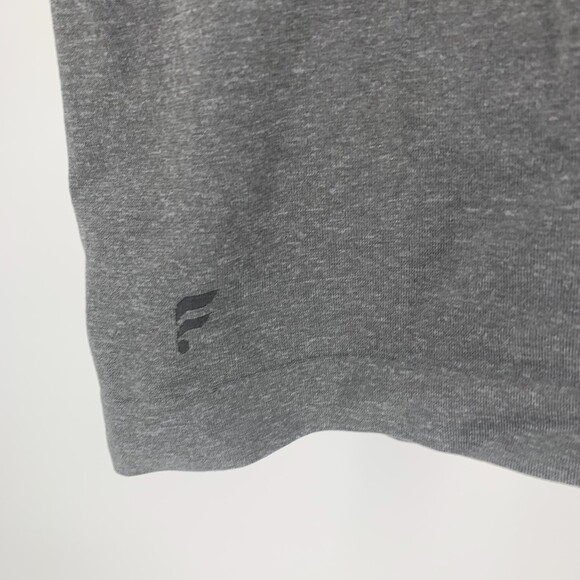 Fabletics gray seamless athletic long sleeve top xs - Picture 5 of 10